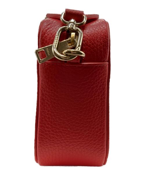 FURLA（フルラ）FURLA (フルラ) レザーカメラバッグ レッドの古着・服飾アイテム
