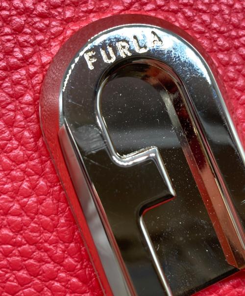 FURLA（フルラ）FURLA (フルラ) レザーカメラバッグ レッドの古着・服飾アイテム