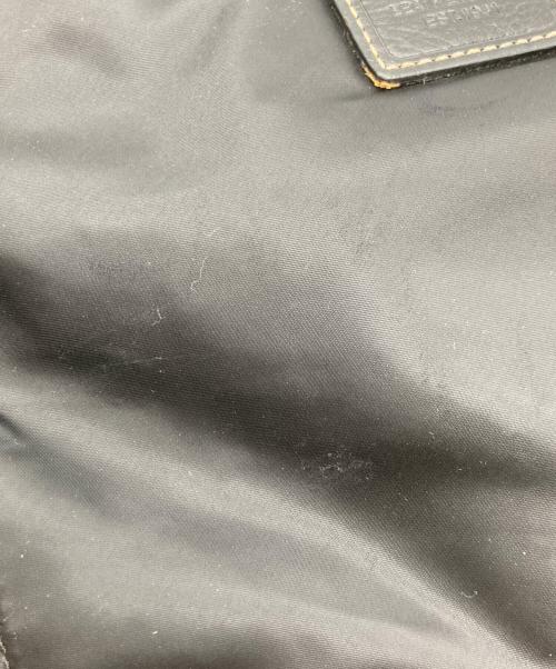 COACH（コーチ）COACH (コーチ) ナイロンミニヘルメットバッグ ブラック×ブラウンの古着・服飾アイテム
