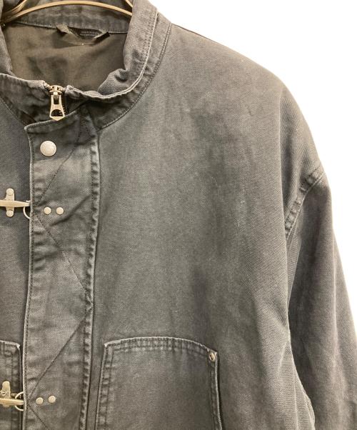 ZARA（ザラ）ZARA (ザラ) ファイヤマンフックダックワークジャケット ブラック サイズ:Ｍの古着・服飾アイテム