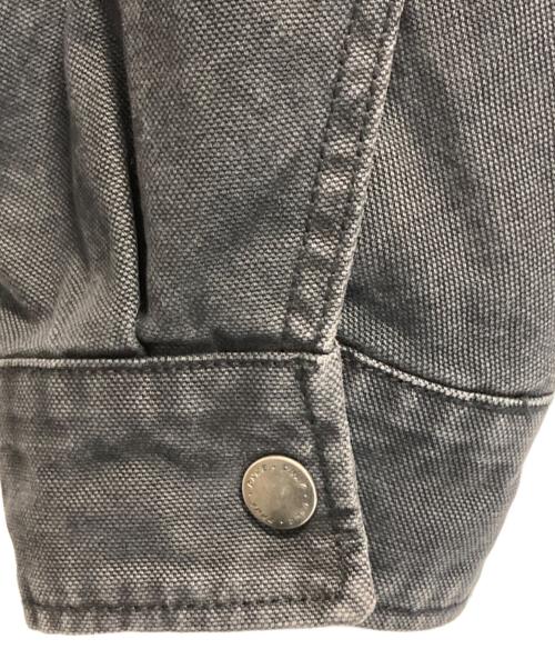 ZARA（ザラ）ZARA (ザラ) ファイヤマンフックダックワークジャケット ブラック サイズ:Ｍの古着・服飾アイテム