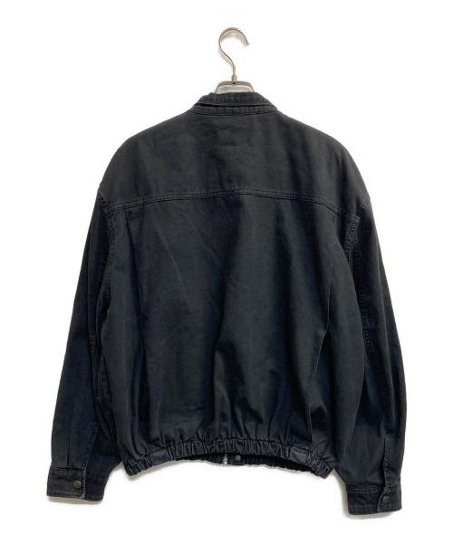 ZARA（ザラ）ZARA (ザラ) ファイヤマンフックダックワークジャケット ブラック サイズ:Ｍの古着・服飾アイテム
