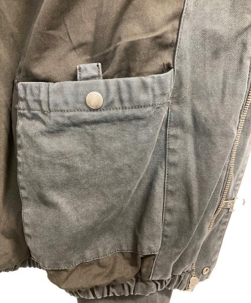 ZARA（ザラ）ZARA (ザラ) ファイヤマンフックダックワークジャケット ブラック サイズ:Ｍの古着・服飾アイテム