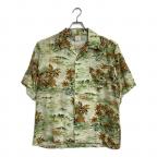 GOLDEN BREEDゴルデンブリード）の古着「70s hawaiian shirts」｜グリーン
