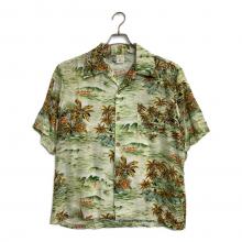 GOLDEN BREED（ゴルデンブリード）の古着「70s hawaiian shirts」｜グリーン