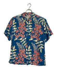 Sun Surf（サンサーフ）の古着「RAYON HAWAIIAN SHIRT “GINGER LILY”」｜ブルー