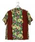 Sun Surf（サンサーフ）の古着「RAYON HAWAIIAN SHIRT “BLESSING GIFT FROM HAWAII”」｜ブラウン