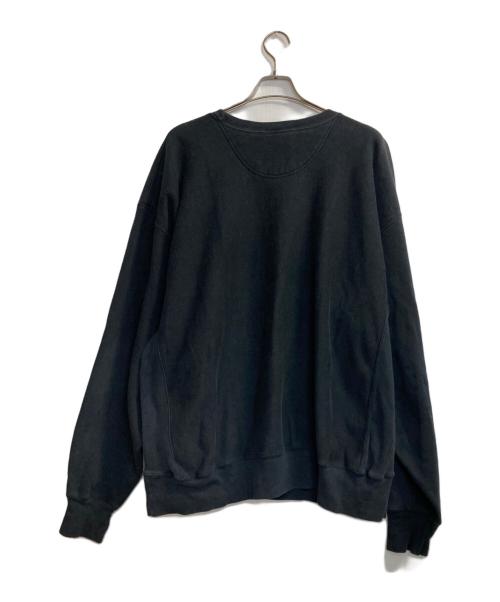 Champion REVERSE WEAVE（チャンピオン リバース ウィーブ）Champion REVERSE WEAVE (チャンピオン リバース ウィーブ) オーバーサイズスウェット ブラック サイズ:ＸＸＬの古着・服飾アイテム