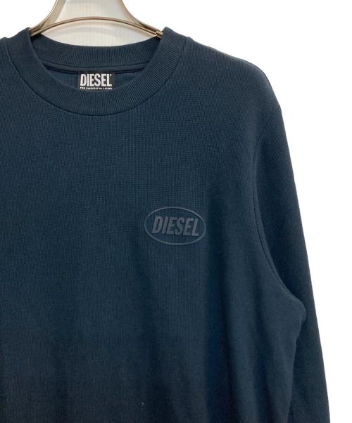 DIESEL（ディーゼル）DIESEL (ディーゼル) カットソー ネイビー サイズ:Ｌの古着・服飾アイテム