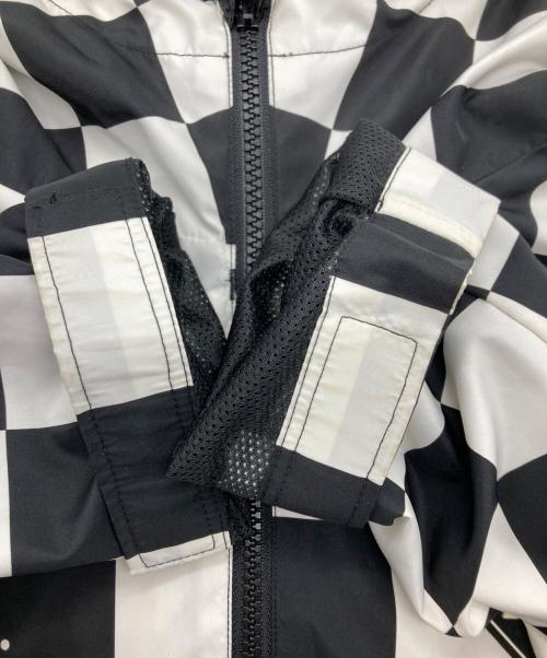 F.C.R.B.（エフシーレアルブリストル）F.C.R.B. (エフシーレアルブリストル) PRACTICE JACKET ホワイト×ブラック サイズ:Lの古着・服飾アイテム