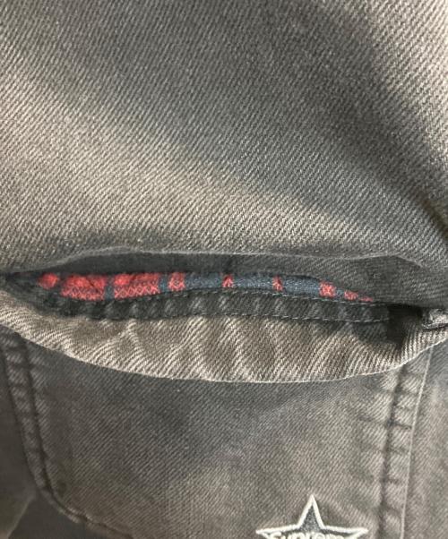 SUPREME（シュプリーム）SUPREME (シュプリーム) Quilted Lined Denim Snap Shirt ブラック サイズ:ＸＬの古着・服飾アイテム