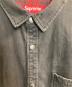中古・古着 SUPREME (シュプリーム) Quilted Lined Denim Snap Shirt ブラック サイズ:ＸＬ：20000円