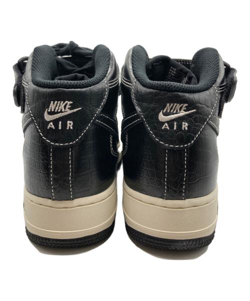 NIKE（ナイキ）NIKE (ナイキ) AIR FORCE 1 MID '07 LX BLACK/BLACK-PALE IVORY ブラック サイズ:25cmの古着・服飾アイテム