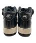 NIKE (ナイキ) AIR FORCE 1 MID '07 LX BLACK/BLACK-PALE IVORY ブラック サイズ:25cm：8000円