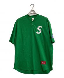 SUPREME（シュプリーム）の古着「S Logo Baseball Henley」｜グリーン