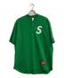 SUPREME（シュプリーム）の古着「S Logo Baseball Henley」｜グリーン