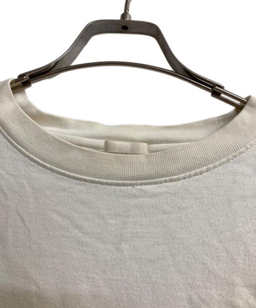 COMOLI（コモリ）COMOLI (コモリ) インレイ起毛 長袖クルー アイボリー サイズ:3の古着・服飾アイテム