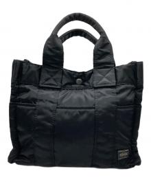 HEAD PORTER（ヘッドポーター）の古着「タンカーハンドトートバッグ」｜ブラック