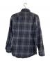 TOM FORD (トムフォード) フランネルシャツ ネイビー×グレー サイズ:39　：15000円