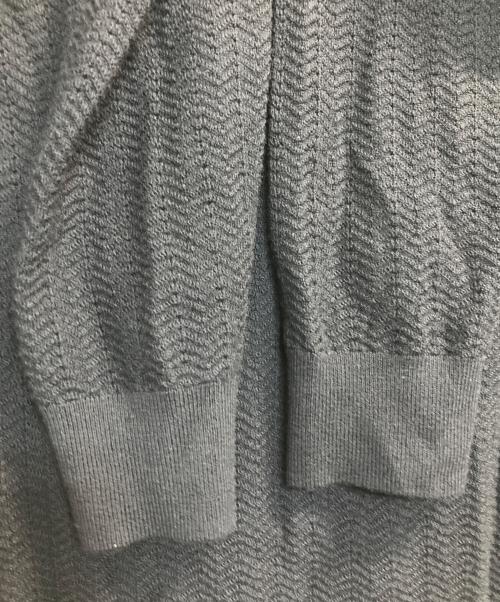 theory（セオリー）theory (セオリー) ヘリンボーンニット ブラック サイズ:Sの古着・服飾アイテム