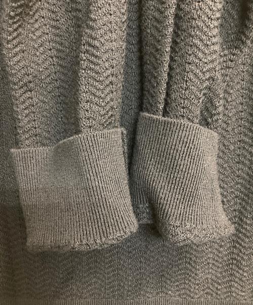 theory（セオリー）theory (セオリー) ヘリンボーンニット ブラック サイズ:Sの古着・服飾アイテム