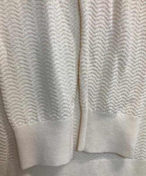 theory（セオリー）theory (セオリー) ヘリンボーンニット アイボリー サイズ:Sの古着・服飾アイテム