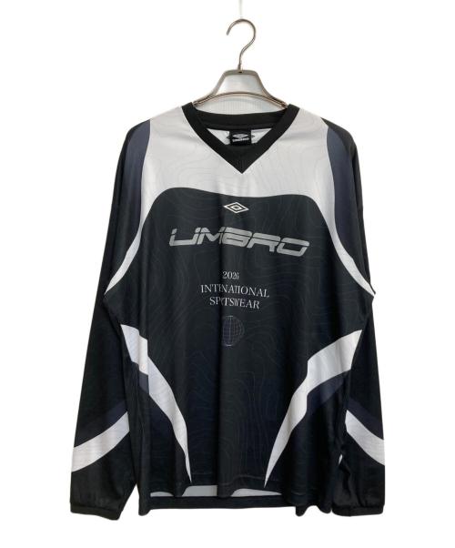 UMBRO（アンブロ）UMBRO (アンブロ) Lui's (ルイス) ゲームシャツ ブラック サイズ:Ｆの古着・服飾アイテム
