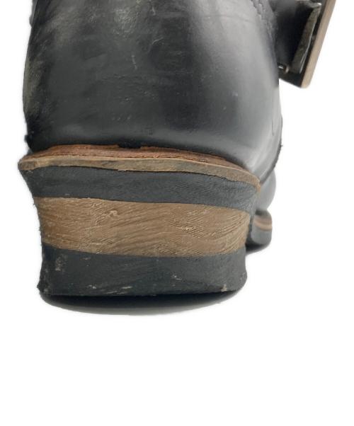 RED WING（レッドウィング）RED WING (レッドウィング) スタッズカスタムエンジニアブーツ ブラック サイズ:USA8.5の古着・服飾アイテム