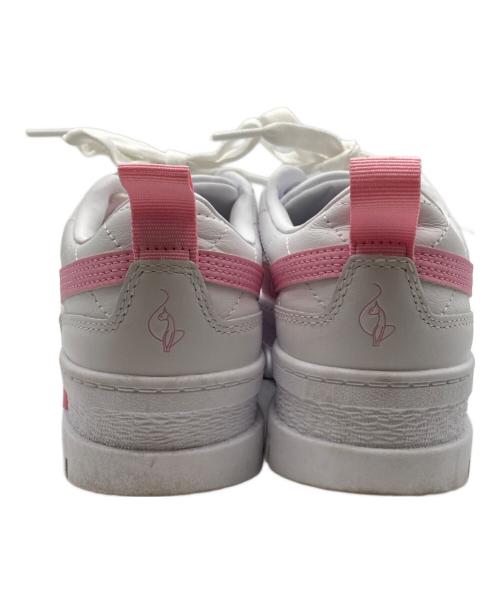 PUMA（プーマ）PUMA (プーマ) Baby Phat (ベイビーファット) 厚底スニーカー ピンク×ホワイト サイズ:23㎝の古着・服飾アイテム