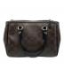 COACH (コーチ) シグネチャー2wayショルダーバッグ ブラック×ブラウン：10000円