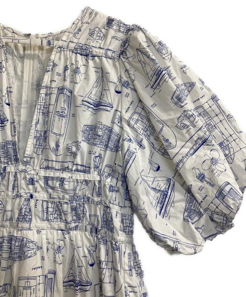 OBLI（オブリ）OBLI (オブリ) SHIPドレス ホワイト サイズ:1の古着・服飾アイテム