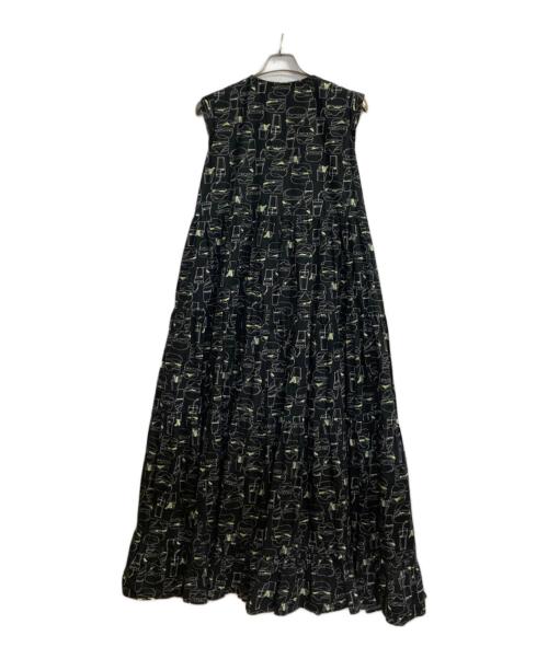OBLI（オブリ）OBLI (オブリ) ハンバーガーワンピース ブラック サイズ:1の古着・服飾アイテム