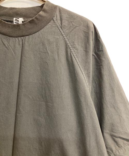 MHL（エムエイチエル）MHL (エムエイチエル) WASHED DRY COTTON POPLIN グレー サイズ:Ｌの古着・服飾アイテム