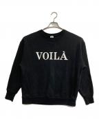 IENAイエナ）の古着「VOILA スウェットプルオーバー」｜ブラック