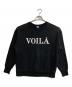 IENA（イエナ）の古着「VOILA スウェットプルオーバー」｜ブラック