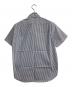 FRED PERRY (フレッドペリー) S/Sブロードストライプブロック配色シャツ ネイビー サイズ:Ｌ：4000円