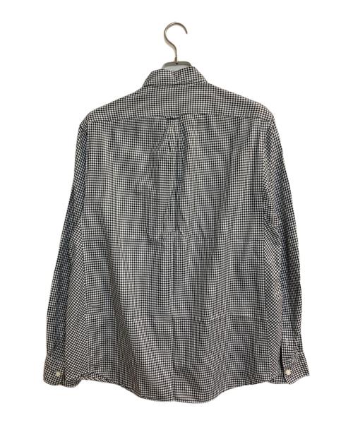 FRED PERRY（フレッドペリー）FRED PERRY (フレッドペリー) ギンガムチェックB.D.シャツ ブラック サイズ:Ｌの古着・服飾アイテム