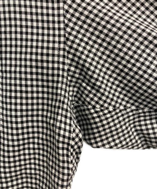 FRED PERRY（フレッドペリー）FRED PERRY (フレッドペリー) ギンガムチェックB.D.シャツ ブラック サイズ:Ｌの古着・服飾アイテム
