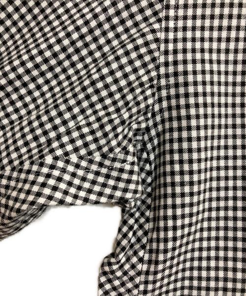 FRED PERRY（フレッドペリー）FRED PERRY (フレッドペリー) ギンガムチェックB.D.シャツ ブラック サイズ:Ｌの古着・服飾アイテム