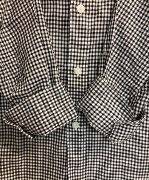 FRED PERRY（フレッドペリー）FRED PERRY (フレッドペリー) ギンガムチェックB.D.シャツ ブラック サイズ:Ｌの古着・服飾アイテム