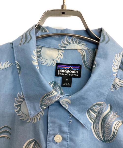 Patagonia（パタゴニア）Patagonia (パタゴニア) メンズ・ゴー・トゥ・シャツ スカイブルー サイズ:Mの古着・服飾アイテム