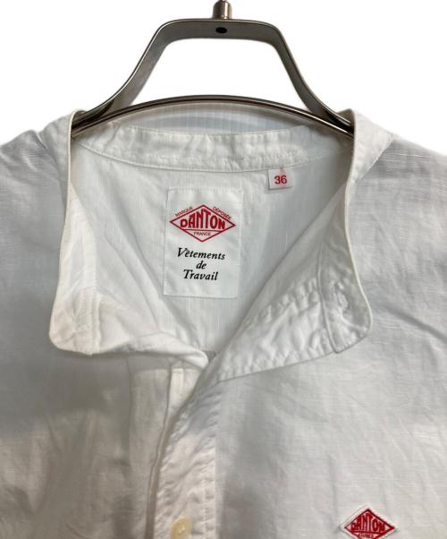 DANTON（ダントン）DANTON (ダントン) P/OS/Sシャツ ホワイト サイズ:36の古着・服飾アイテム