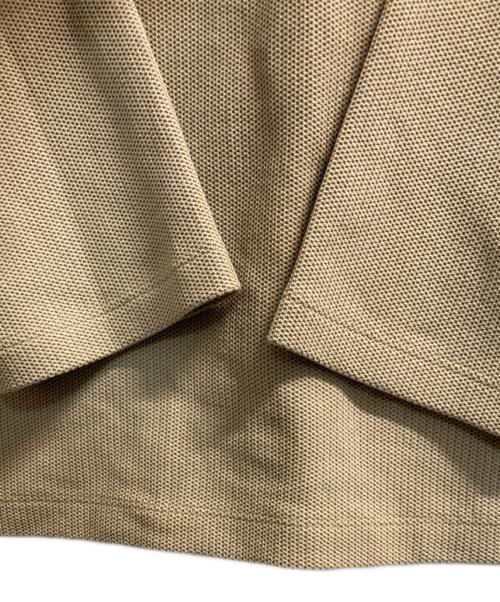 LACOSTE（ラコステ）LACOSTE (ラコステ) BEAUTY&YOUTH (ビューティーアンドユース) 別注 1TONE LS TEE ベージュ サイズ:Mの古着・服飾アイテム