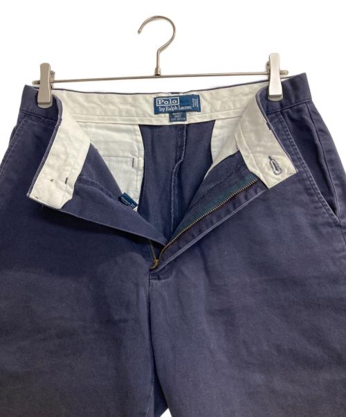POLO RALPH LAUREN（ポロ・ラルフローレン）POLO RALPH LAUREN (ポロ・ラルフローレン) 90s PROSPECT SHORT ネイビー サイズ:31の古着・服飾アイテム