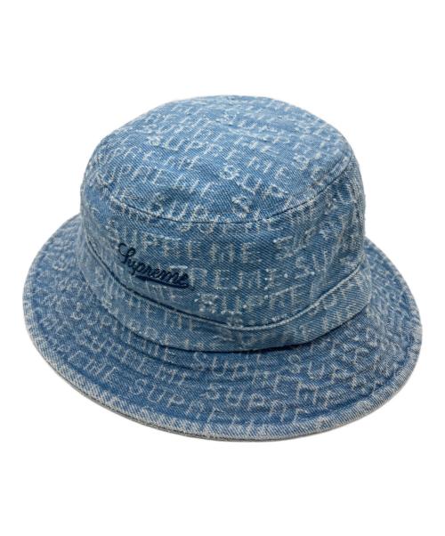 SUPREME（シュプリーム）Supreme (シュプリーム) Needle Punch Denim Crusher インディゴ サイズ:MLの古着・服飾アイテム
