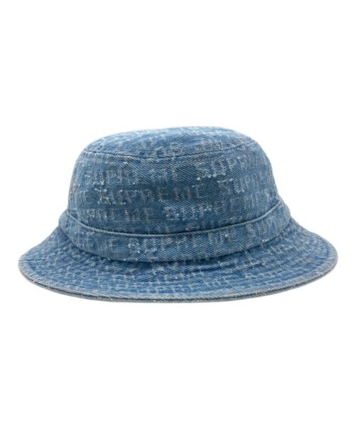 SUPREME（シュプリーム）Supreme (シュプリーム) Needle Punch Denim Crusher インディゴ サイズ:MLの古着・服飾アイテム