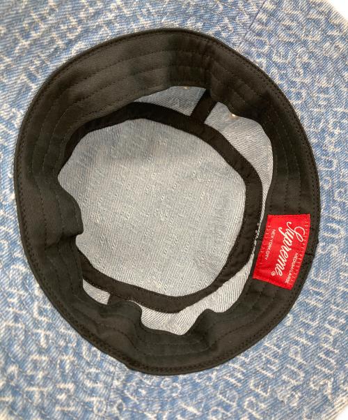 SUPREME（シュプリーム）Supreme (シュプリーム) Needle Punch Denim Crusher インディゴ サイズ:MLの古着・服飾アイテム