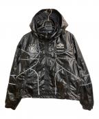 Noremid×UMBROノーリミッド×アンブロ）の古着「REFLECTIVE NYLON JACKET」｜ブラック