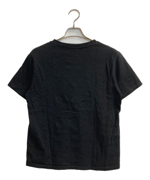 A.P.C.（アーペーセー）A.P.C. (アーペーセー) 刺繍ロゴクルーネックTee ブラック サイズ:Sの古着・服飾アイテム