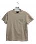 A.P.C.（アーペーセー）の古着「刺繍ポケットTee」｜ベージュ